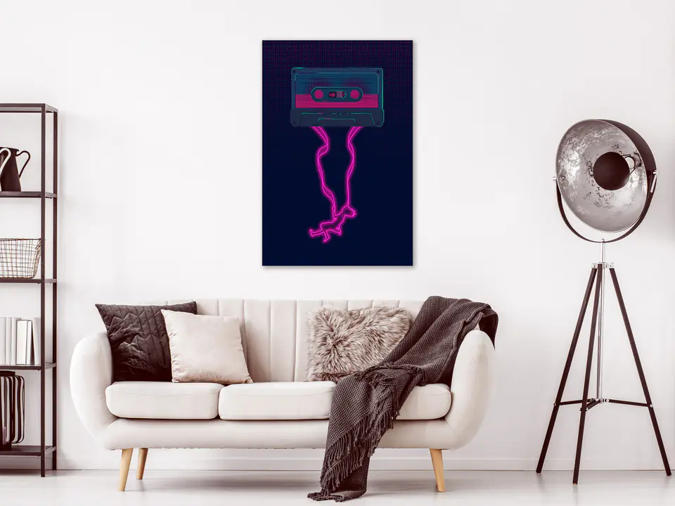 ⁨Obraz - Muzyczne uniesienie (1-częściowy) pionowy (rozmiar 40x60, wykończenie Premium Print)⁩ w sklepie Wasserman.eu