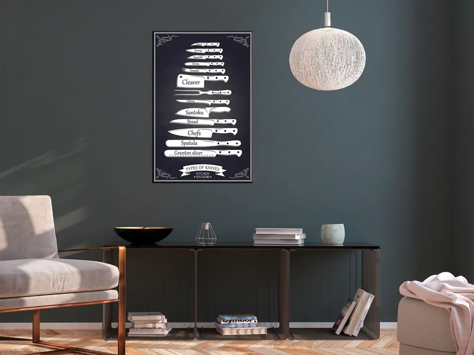 ⁨Obraz - Kuchenna kolekcja (1-częściowy) pionowy (rozmiar 40x60, wykończenie Standard)⁩ w sklepie Wasserman.eu