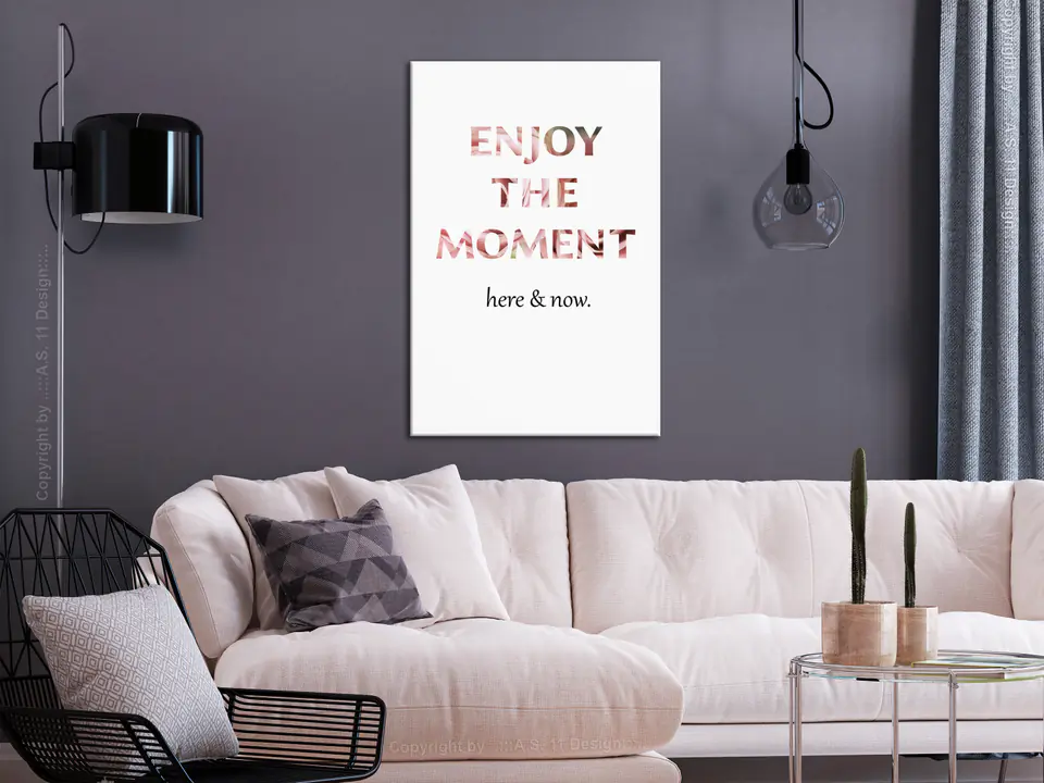 ⁨Obraz - Enjoy the Moment (1-częściowy) pionowy (rozmiar 40x60, wykończenie Standard)⁩ w sklepie Wasserman.eu