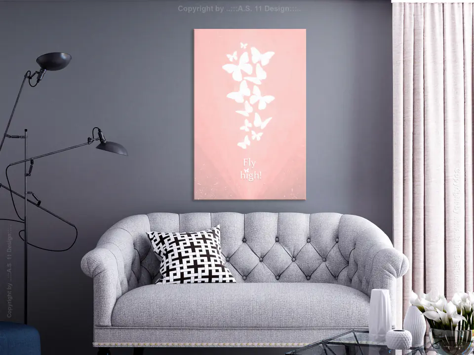 ⁨Obraz - Fly High! (1-częściowy) pionowy (rozmiar 40x60, wykończenie Premium Print)⁩ w sklepie Wasserman.eu