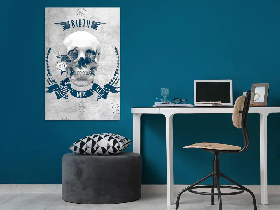 ⁨Obraz - Life Is Brutal (1-częściowy) pionowy (rozmiar 20x30, wykończenie Na płótnie włoskim)⁩ w sklepie Wasserman.eu