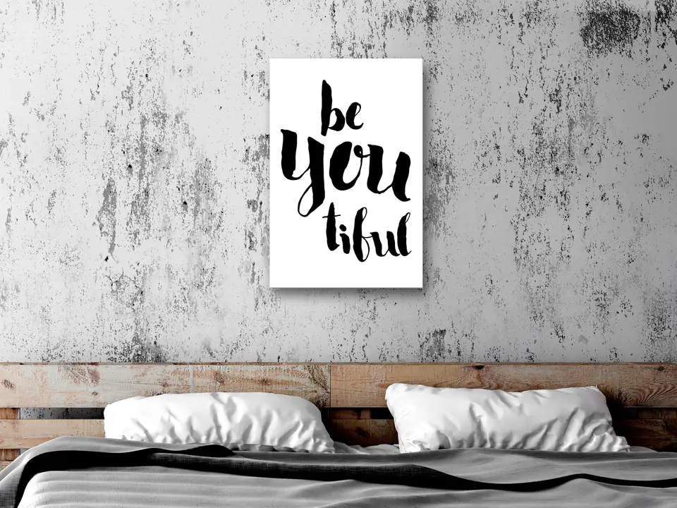 ⁨Obraz - Be-you-tiful (1-częściowy) pionowy (rozmiar 20x30, wykończenie Premium Print)⁩ w sklepie Wasserman.eu