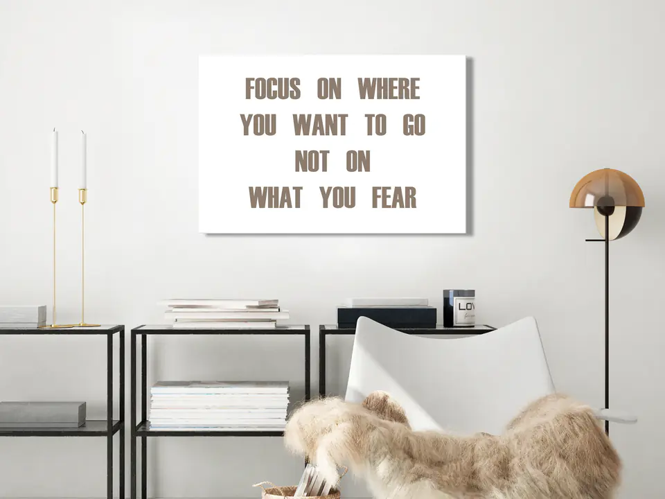⁨Obraz - Focus on Where You Want (1-częściowy) szeroki (rozmiar 60x40, wykończenie Premium Print)⁩ w sklepie Wasserman.eu