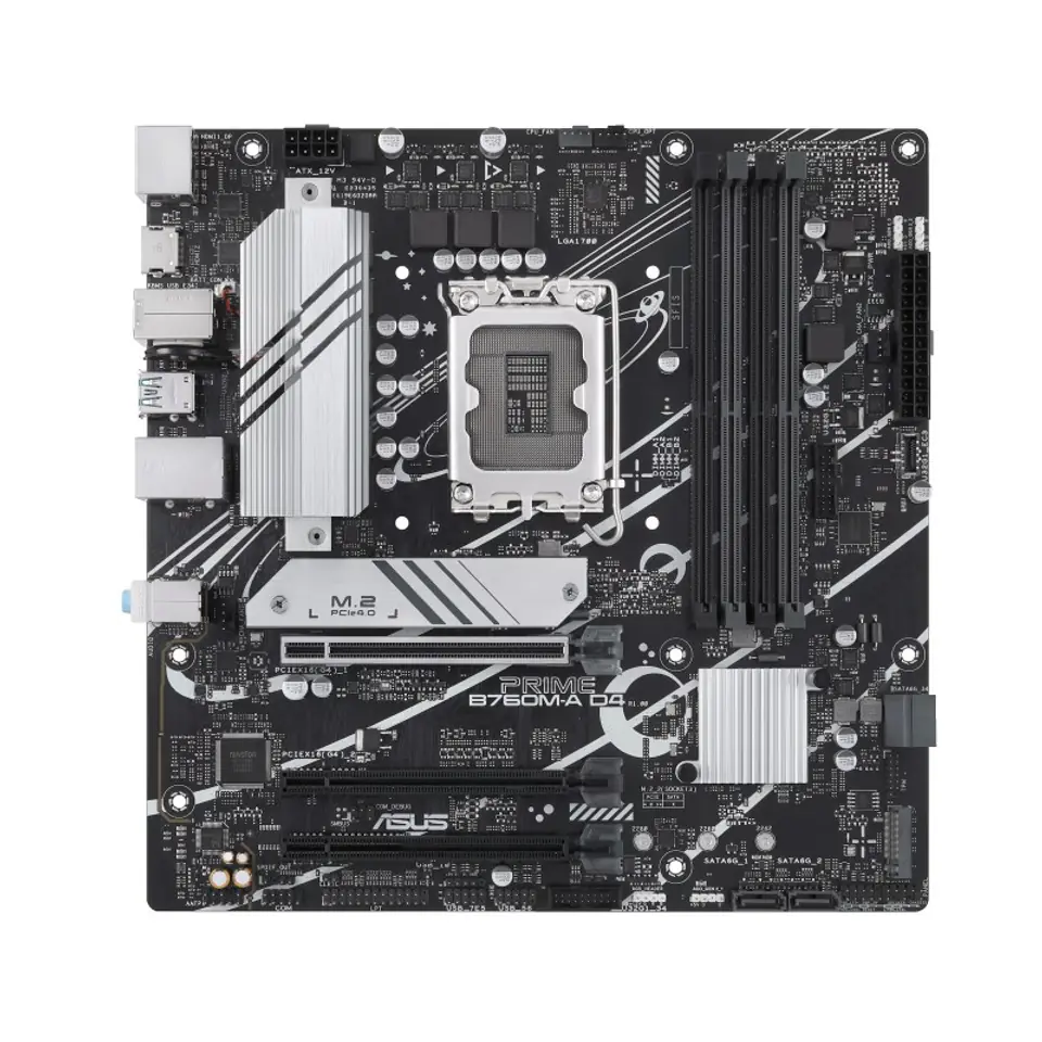 ⁨ASUS PRIME B760M-A D4-CSM Intel B760 LGA 1700 micro ATX⁩ at Wasserman.eu