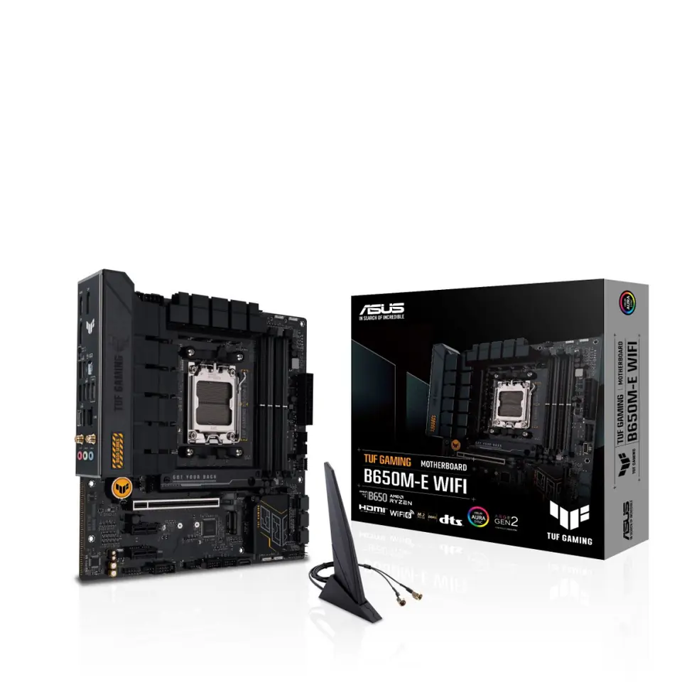 ⁨Płyta główna ASUS TUF GAMING B650M-E WIFI AM5 microATX⁩ w sklepie Wasserman.eu