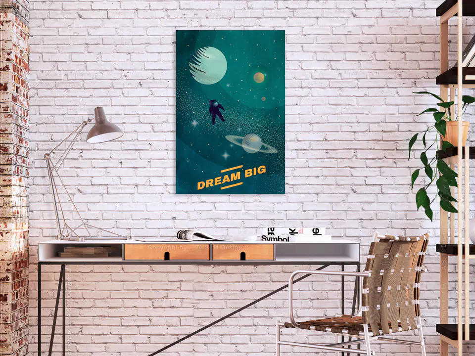 ⁨Obraz - Podniebne marzenia (1-częściowy) pionowy (rozmiar 80x120, wykończenie Premium Print)⁩ w sklepie Wasserman.eu