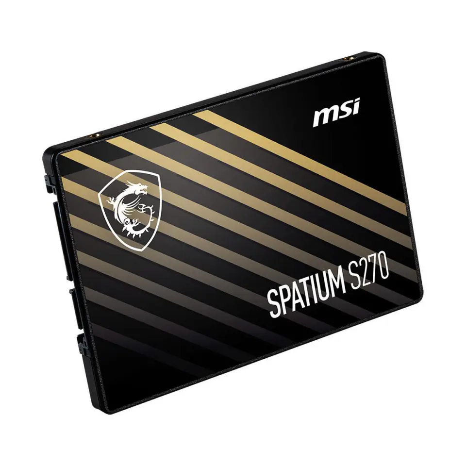 ⁨MSI SPATIUM S270 SATA 2.5 480GB internal solid state drive 2.5" Serial ATA III 3D NAND⁩ at Wasserman.eu