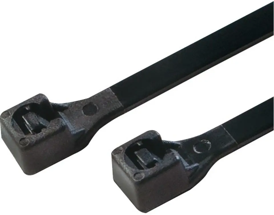 ⁨Cable ties 50cm, 100pcs. Black⁩ at Wasserman.eu