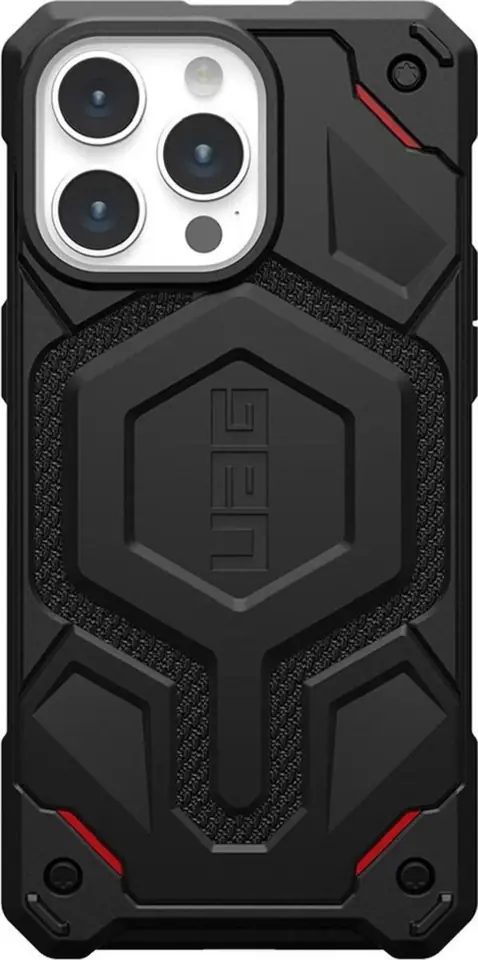 ⁨UAG Monarch Pro - obudowa ochronna do iPhone 15 Pro kompatybilna z MagSafe (kevlar black)⁩ w sklepie Wasserman.eu