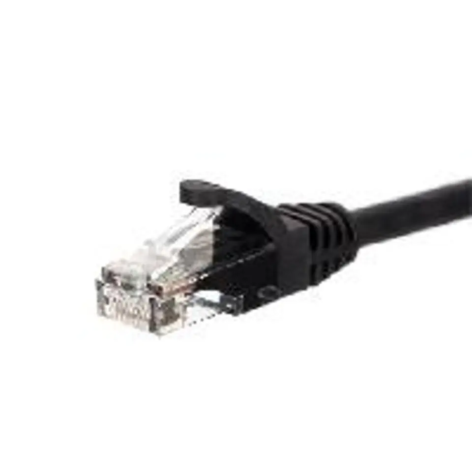 ⁨NETRACK CAT6 UTP 5 m Czarny 5 Patchcord⁩ w sklepie Wasserman.eu
