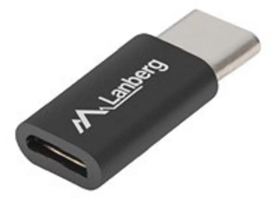 Adapter LANBERG AD-UC-UM-02 USB Type C to USB Micro-B at Wasserman.eu