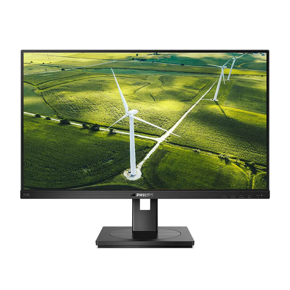 ⁨PHILIPS 27" 1920 x 1080 272B1G/00 Black monitor⁩ at Wasserman.eu