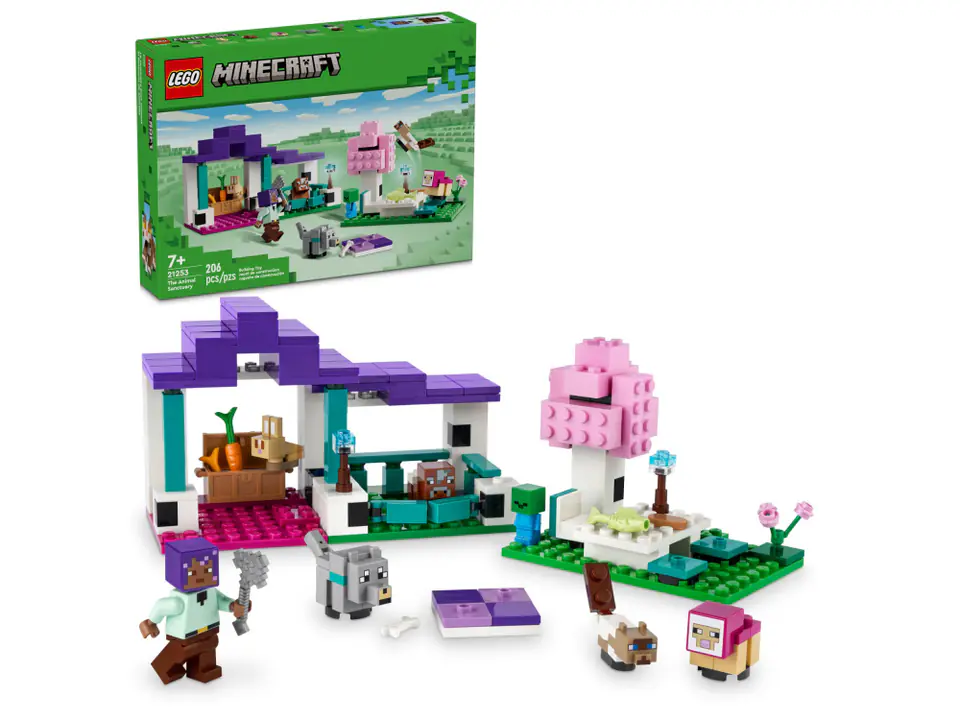 ⁨LEGO MINECRAFT 21253 THE ANIMAL SANCTUARY⁩ at Wasserman.eu