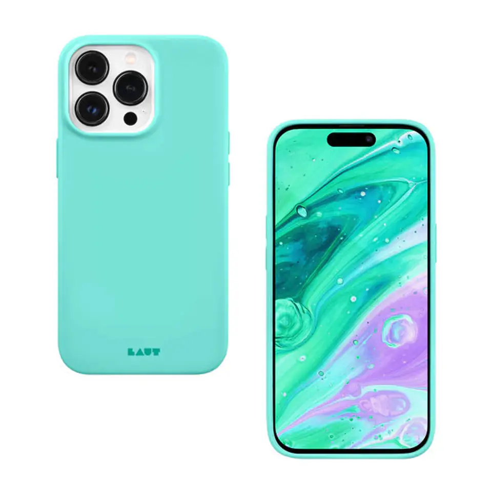 ⁨LAUT Huex Pastels - protective case for iPhone 14 Pro (spearmint)⁩ at Wasserman.eu