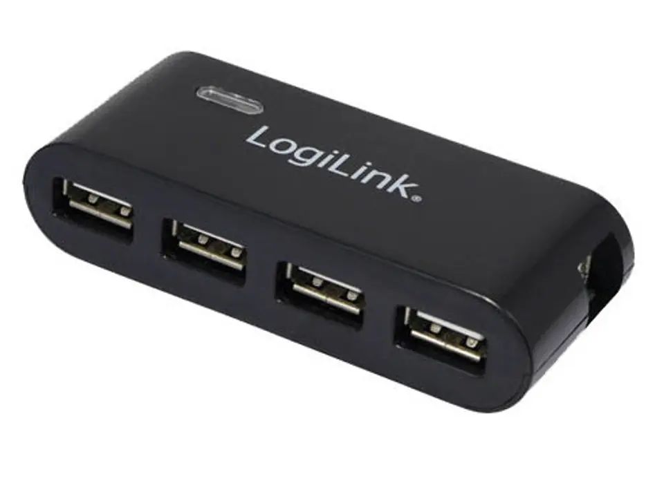 ⁨Hub USB LOGILINK USB 2.0 Hub 4-Port⁩ w sklepie Wasserman.eu