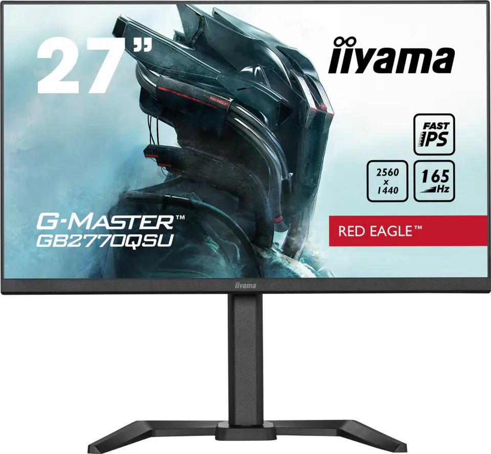 ⁨iiyama G-MASTER GB2770QSU-B5 computer monitor 68.6 cm (27") 2560 x 1440 pixels Wide Quad HD LED Black⁩ at Wasserman.eu