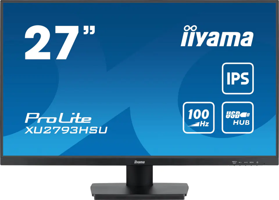 ⁨Monitor IIYAMA XU2793HSU-B6 (27" /IPS /100Hz /1920 x 1080 /Czarny)⁩ w sklepie Wasserman.eu