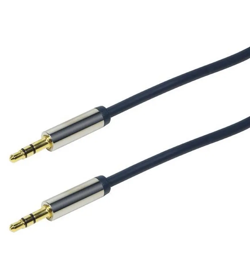 ⁨LOGILINK 2 x MiniJack 3.5 mm 1m /s1x Mini HDMI (plug) 1x Mini HDMI (plug)⁩ at Wasserman.eu