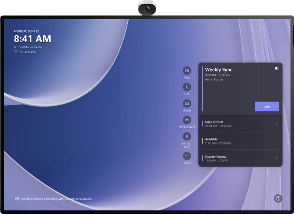 ⁨Monitor dotykowy MICROSOFT VXV-00008 (50" /IPS /3840 x 2560 /Srebrny )⁩ w sklepie Wasserman.eu
