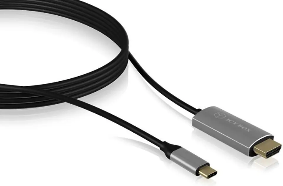 ⁨ICY BOX HDMI 1.8 USB cable⁩ at Wasserman.eu