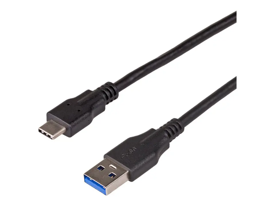 ⁨Akyga AK-USB-15 USB cable 1 m USB 3.2 Gen 1 (3.1 Gen 1) USB C USB A Black⁩ at Wasserman.eu