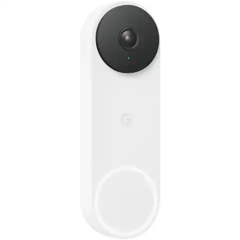 ⁨Wideodzwonek do drzwi Google Nest Doorbell Snow (2nd gen.)⁩ w sklepie Wasserman.eu