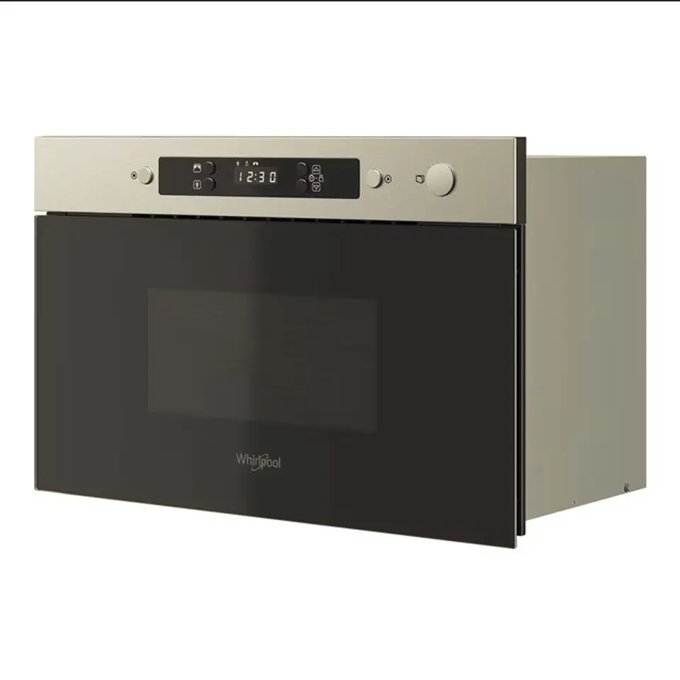 Kuchenka mikrofalowa do zabudowy WHIRLPOOL MBNA900X (750W /22L /Czarno-srebrny) w sklepie Wasserman.eu