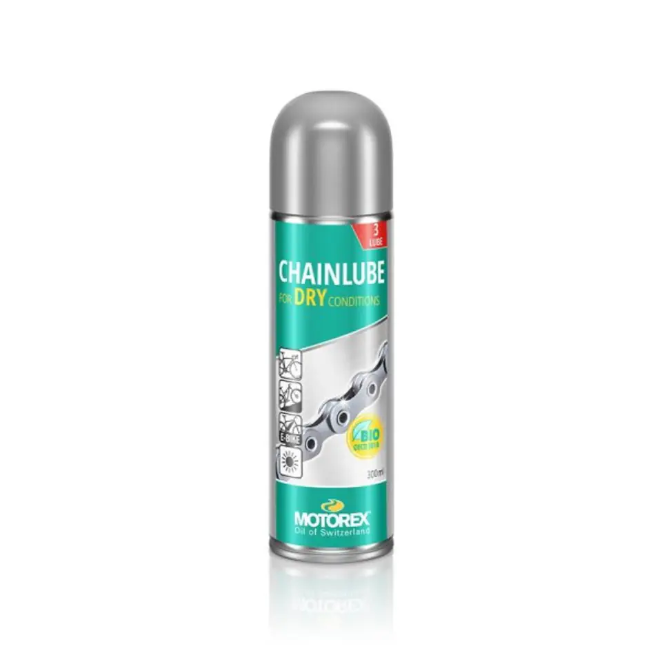 ⁨Olej do łańcucha na suche warunki Motorex Dry Conditions aerozol 300ml⁩ w sklepie Wasserman.eu