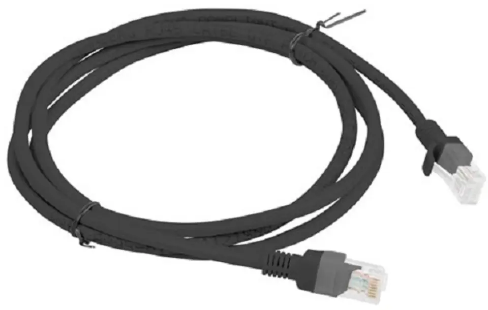⁨Lanberg PCU6-10CC-0150-BK networking cable Black 1.5 m Cat6 U/UTP (UTP)⁩ at Wasserman.eu