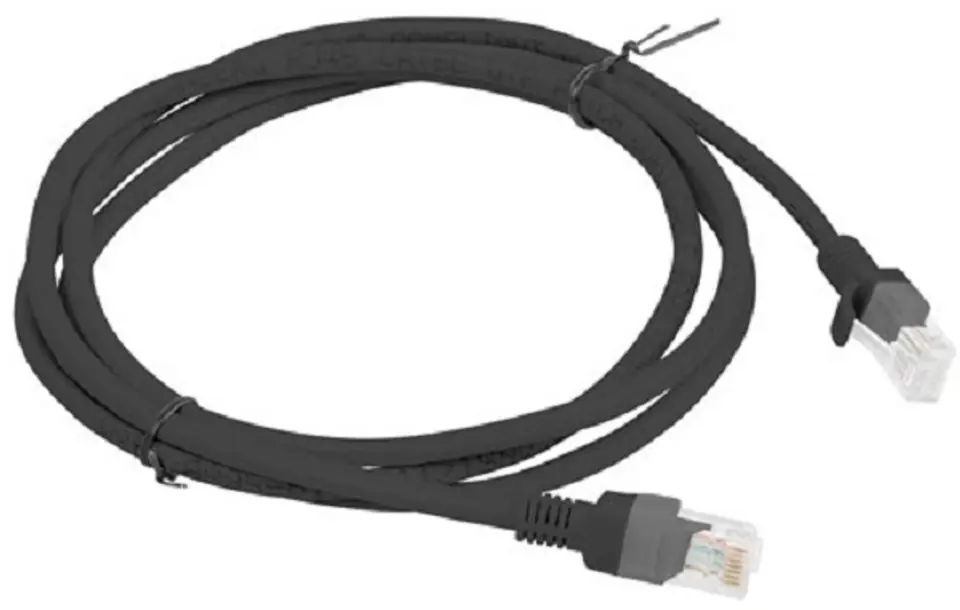 ⁨LANBERG PCU6-10CC-0150-BK 1.5 Patchcord⁩ w sklepie Wasserman.eu