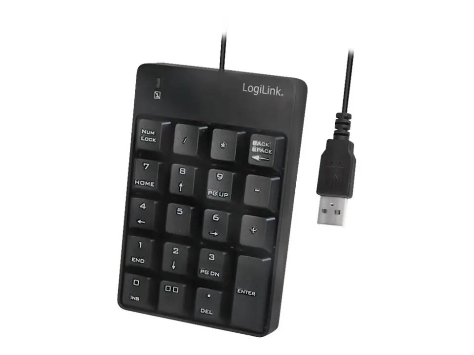 ⁨Klawiatura Przewodowa LOGILINK ID0184⁩ w sklepie Wasserman.eu
