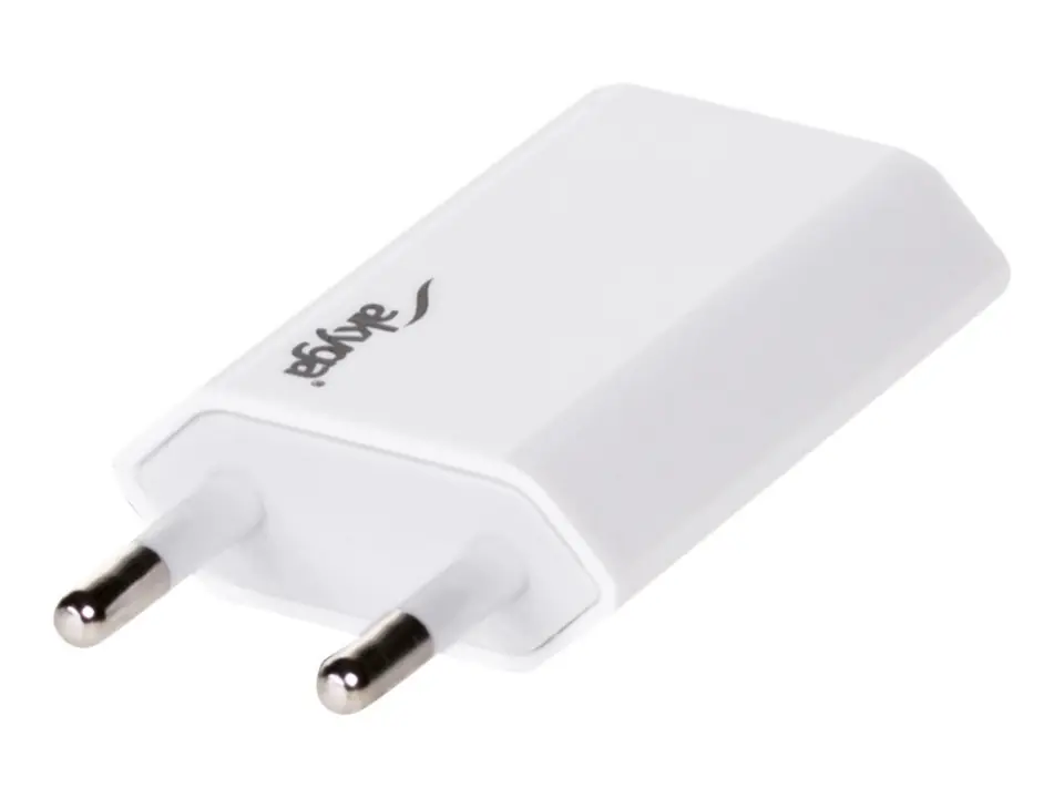 Ładowarka AKYGA AK-CH-03WH(1x USB Typ A\1000mA\5V) w sklepie Wasserman.eu