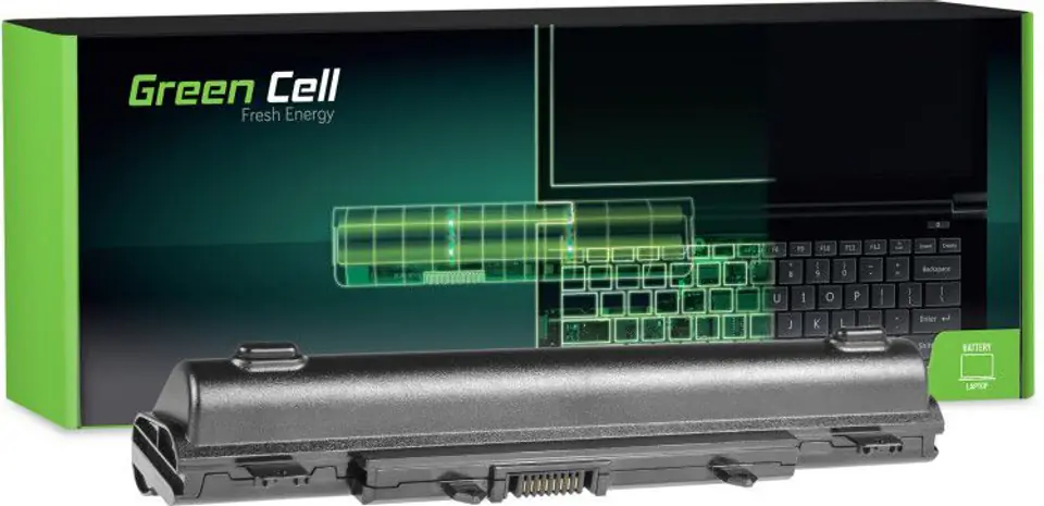 Bateria GREEN CELL do Acer Aspire E14, E15, E5-511, E5-521, E5-551, E5-571, E5 AC44D (4400 mAh /11.1V ) w sklepie Wasserman.eu