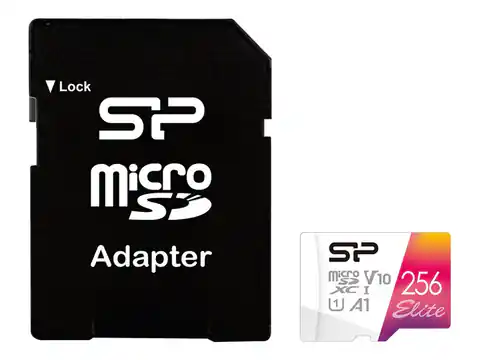⁨SILICON POWER 256 GB Memory Card Documentation⁩ at Wasserman.eu