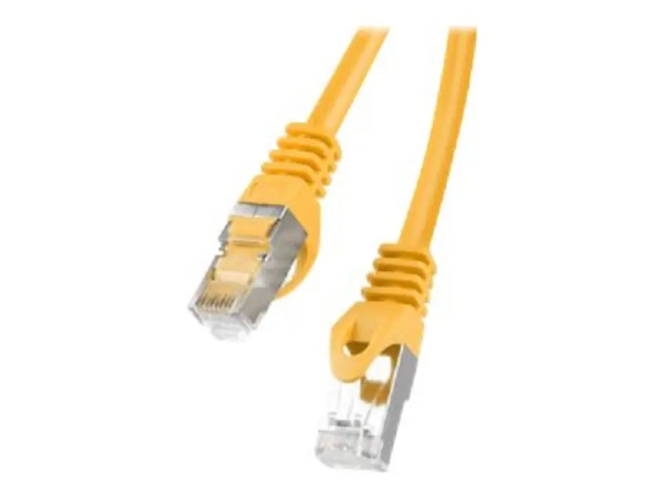 ⁨LANBERG PCF6-10CC-0100-Y 1 Patchcord⁩ w sklepie Wasserman.eu