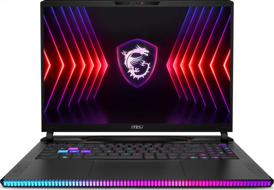 ⁨MSI Gaming Raider GE68 HX 14VHG-408PL Laptop 40.6 cm (16") UHD+ Intel® Core™ i9 i9-14900HX 32 GB DDR5-SDRAM 2 TB SSD NVIDIA GeForce RTX 4080 Wi-Fi 7 (802.11be) Windows 11 Black⁩ at Wasserman.eu