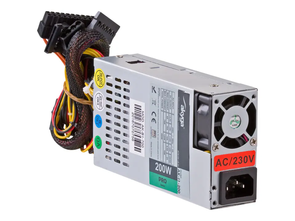 ⁨PC Power Supply AKYGA 200W AK-I1-200⁩ at Wasserman.eu