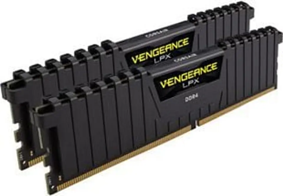 ⁨Pamięć DDR4 Vengeance LPX 32GB /3000 (2*16GB) BLACK CL16⁩ at Wasserman.eu