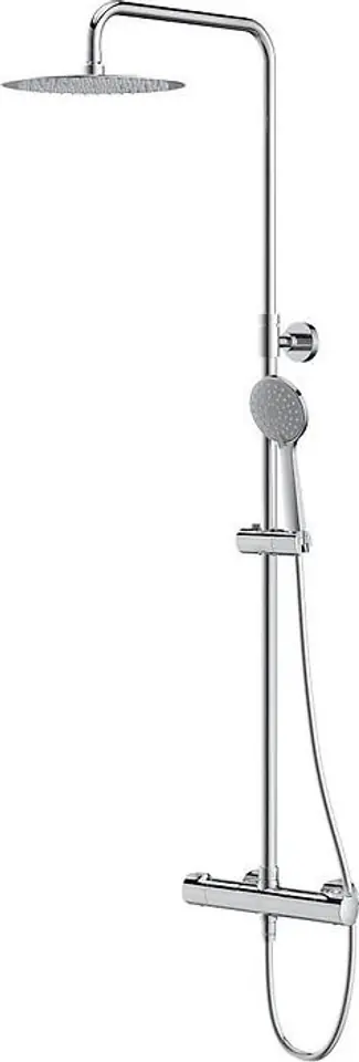 ⁨Cersanit City Chrome shower set (S951-340)⁩ at Wasserman.eu