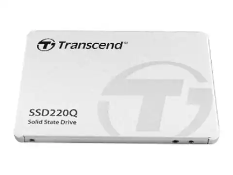 ⁨Dysk SSD TRANSCEND SSD220Q 1 TB SSD220Q (2.5″ /1 TB /SATA III (6 Gb/s) /550MB/s /500MB/s)⁩ w sklepie Wasserman.eu