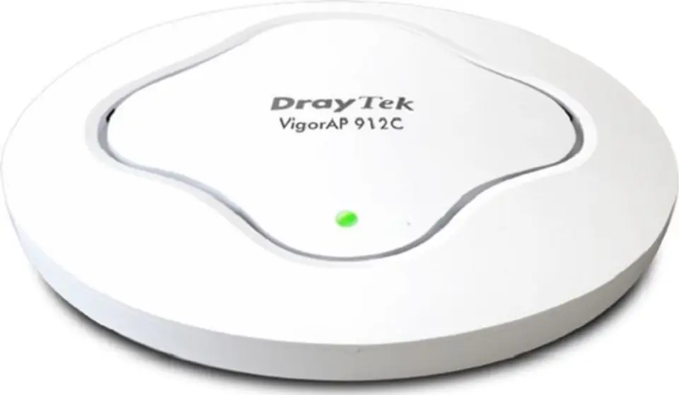 ⁨Draytek VigorAP 912C 866 Mbit/s White Power over Ethernet (PoE)⁩ at Wasserman.eu