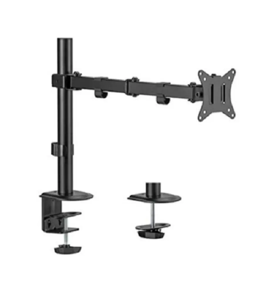 ⁨Gembird MA-D1-01 monitor mount / stand 81.3 cm (32") Black Desk⁩ at Wasserman.eu