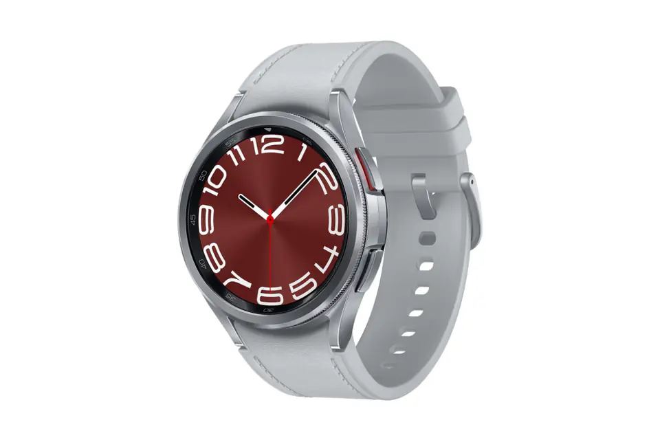⁨Galaxy Watch 6 (R950) Classic Silver SAMSUNG Wear OS Powered by Samsung Srebrny⁩ w sklepie Wasserman.eu