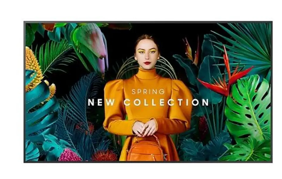 Professional monitor QM75C 75 inches Matte 24h/7,500(cd/m2) 3840 x 2160 (UHD) S10 Player (Tizen 7) Wi-Fi/BT 3 years On-Site (LH75QMCEBGCXEN) at Wasserman.eu