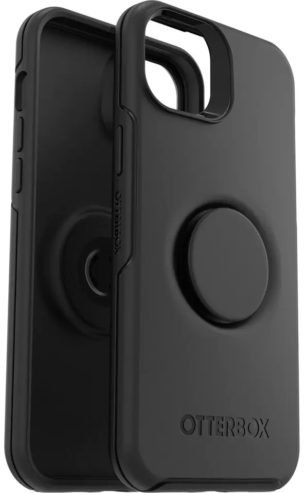 ⁨OtterBox Symmetry POP - PopSockets Protective Case for iPhone 14 Plus (black)⁩ at Wasserman.eu