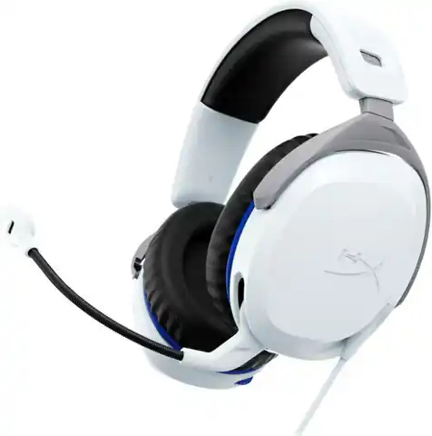 ⁨Słuchawki nauszne z mikrofonem HYPERX Cloud Stinger PS4/5 (3.5 mm wtyk/Biały)⁩ w sklepie Wasserman.eu