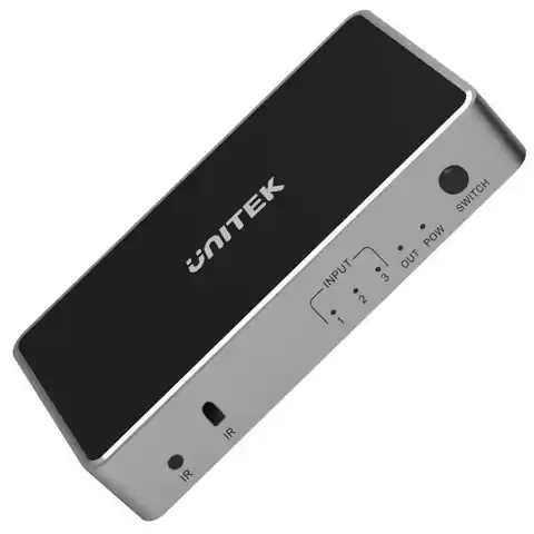 ⁨Unitek Signal Switch HDMI 1.4B 3 in 1 out 4K⁩ at Wasserman.eu