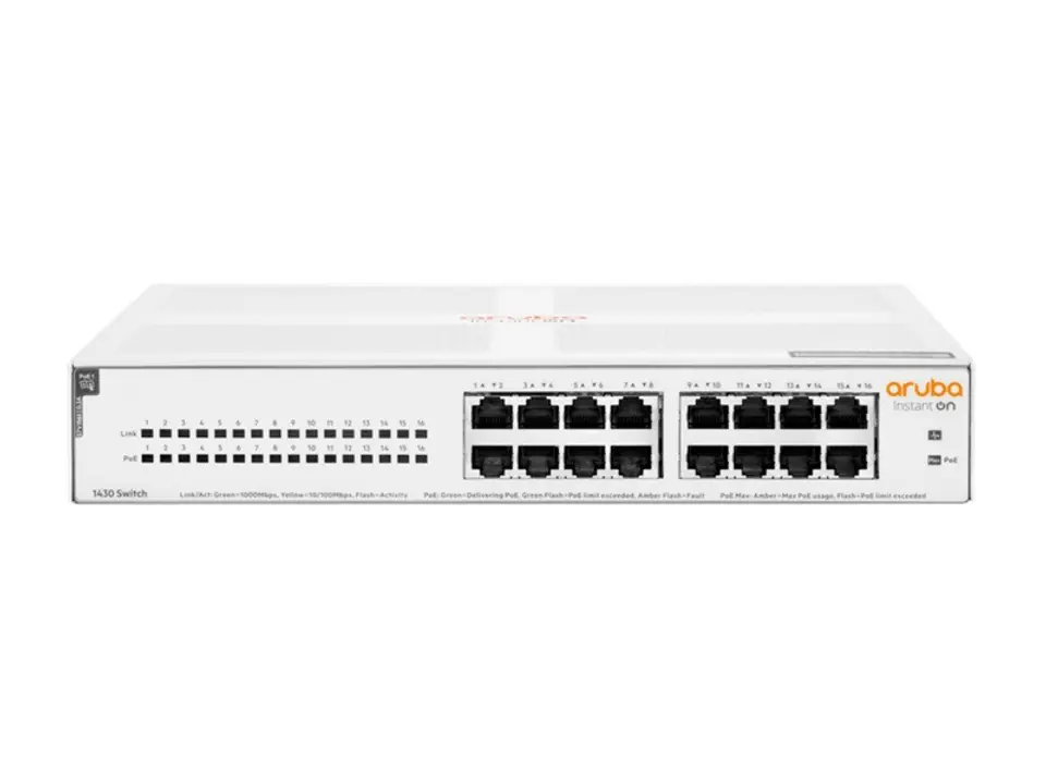 Przełącznik HEWLETT PACKARD ENTERPRISE R8R48A (16x 10/100/1000 ) w sklepie Wasserman.eu