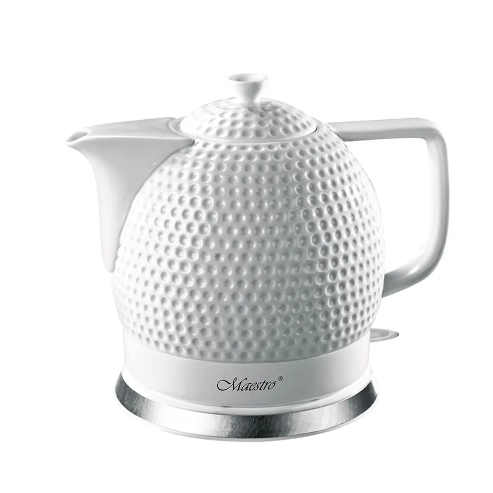 ⁨Czajnik MAESTRO MR 067 (1.5L /1200W /Biały )⁩ w sklepie Wasserman.eu