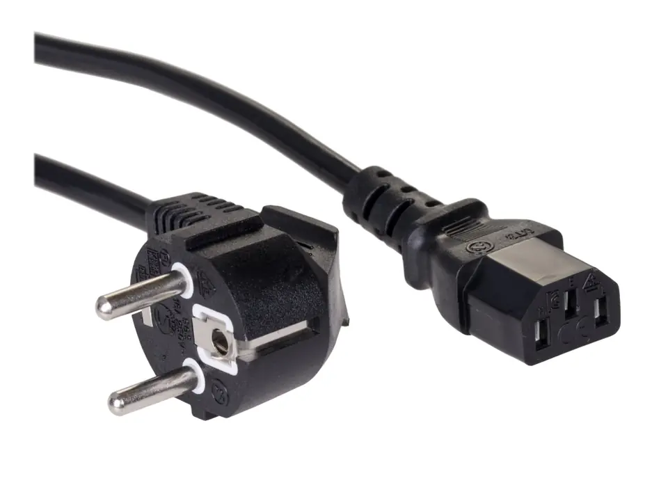 ⁨Power cable AKYGA 1x Power supply CEE 7/7 1.5m. AK-PC-01C⁩ at Wasserman.eu